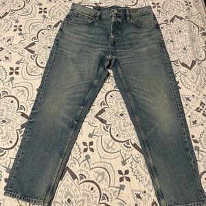 Zara Men's Straight Blue Jeans